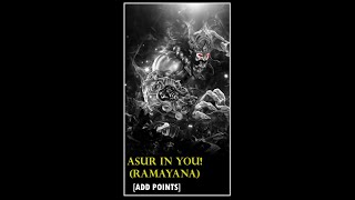 ASURA (Demon) resides in YOU!!