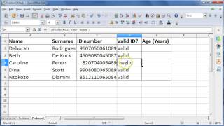 CAT 12 Spreadsheets OpenOffice - 7 Using Functions to Solve Problems II