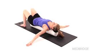 Supine Chest Stretch on Foam Roll