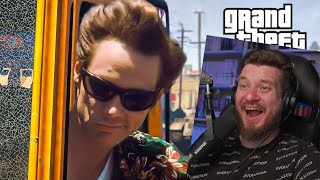 Реакция на Эйс Вентура в GTA 5