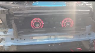 2016 STI HELLA HORN INSTALL AND JDM GRILL INSTALL