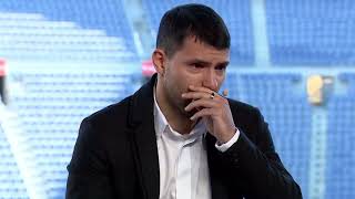 Kun Aguero anuncia su retiro del Futbol por problemas de Salud | Conferencia en el FC Barcelona