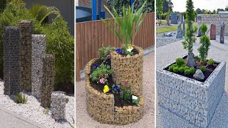 Creative Gabion Outdoor Decoration Ideas That Will Amaze You To see more Read it | garden ideas