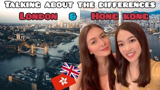 Talking about the differences between London and Hong Kong 分享倫敦和香港的不同之處(中英文字幕)