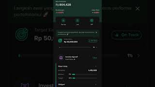 cek portofolio hasil investasi di bibit #bibit #investasi #reksadana #reksadanabibit