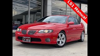 2004 Pontiac GTO LS1 V8 6-Speed Manual For Sale Walk-Around Quick Tour at Carmel Motors Indy