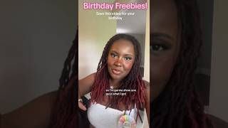 How to get free stuff on your birthday 🥳  #birthdayfreebies #birthdayfreestuff