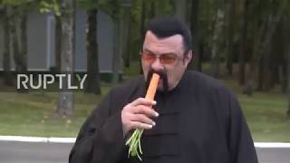 BelarusSteven Seagal pays President Lukashenko a visit