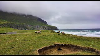 One day on Keel Beach (Achill Island, Ireland) / Один день на пляжі Кіл в Ірландії