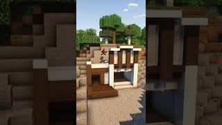 I BUILD A MODERN HOUSE IN MINECRAFT !! #minecraft #meme #shorts