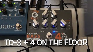 “TD-3 + 4 on the Floor overdrive” by Friendly Noise