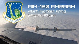 AIM-120 AMRAAM Missile Shoot