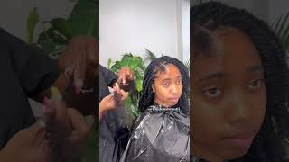 London Fluffy Twist Hair on 4C Natural Hair | Protective Hairstyle