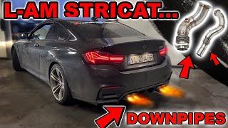 269* Vlog/CarVlog - GATA CU LINIȘTEA!? *DOWNPIPES PE M4*🚀