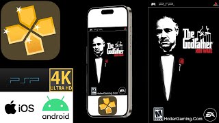 The Godfather: Mob Wars - The Original Adventures - PPSSPP GOLD - PSP Emulator 4K iOS Android iPhone