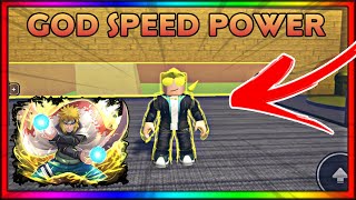 *NEW* Showcasing GOD SPEED POWER in Ultra Power Tycoon - Roblox