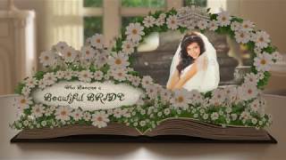 WEDDING ALBUM POP UP BOOK – AFTER EFFECTS PROJECT