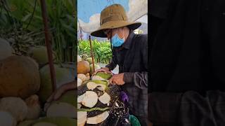 Nice Skills Coconut Cutting #coconut #satisfying #shorts #viralvideo