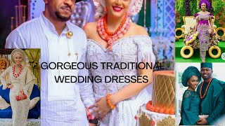 Top 30 African traditional wedding dresses / Best Nigerian couples traditional wedding attires