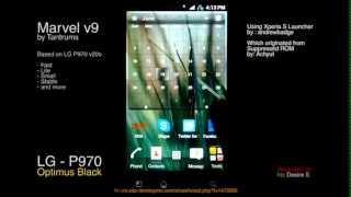 LG Optimus Black Marvel v9 Custom ROM