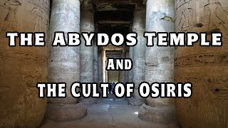 What architectural features can be found in the Abydos Temple?