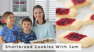 Shortbread Cookies With Jam (Split-Second Cookies)