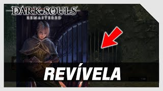 Cómo REVIVIR/EVITAR QUE MUERA la GUARDIANA DE FUEGO de santuario enlace fuego Dark Souls Remastered