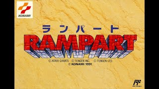 Rampart (Japanese: ランパート) video game commercial.