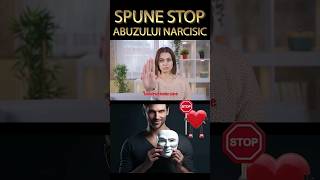 S.O.S ,NARCISISM! SPUNE STOP COMPORTAMENTULUI TOXIC #shorts