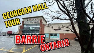 Georgian Mall Barrie, Ontario 4K Walking Tour #GeorgianMall #BarrieOntario #MallTour