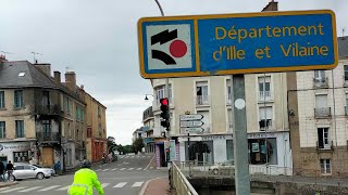 Randonnée cyclotouriste aller-retour Naoned-ville de Redon ⚪️⚫️📍 138,800km #cyclists #bretagne