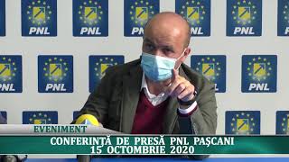 Conferință de presă Marius Pintilie și Claudiu Bodoașcă - 15.10.2020