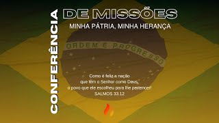 20.08.2023 - 18H30 | Conferência de Missões | Carisma Sede Ao vivo