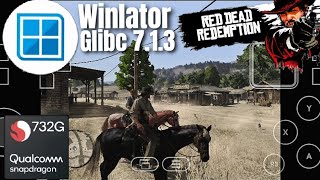 Red Dead Redemption Gameplay On POCO X3 NFC | Winlator Glibc 7.1.3 | Snapdragon 732g