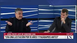 Mano a mano con Jorge Macri en La Nación Más 👆🏼