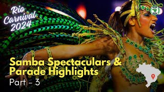 Rio Carnival 2024: Samba Spectaculars and Parade Highlights #3