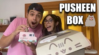 ABRIMOS LA NUEVA CAJA DE PUSHEEN CON LYNA | UNBOXING PUSHEEN BOX