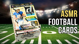 Opening 2023 Donruss Football Cards / ASMR whispering / gum chewing