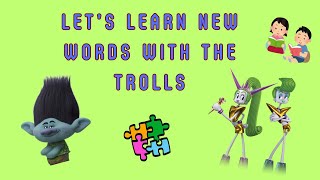 Trolls Teach Past, Present, Future Tense English Vocabulary