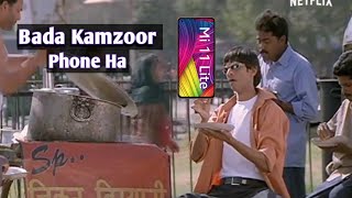 Mi 11 Lite slimmest phone || Tech Memes || Funny Video || #short #xiomi