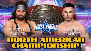 Timothy Parker vs Chris Danger | NXT WRESTLEMANIA IV | CAW UNIVERSE MODE | WWE2K23