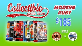 Collectible Card Club Modern Ruby Basketball Sub Box Battle vs. CardManic! 🔥