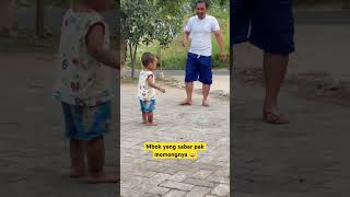 sabar pak momong bocah #shortvideo #viral #videolucubikinngakakterbaru