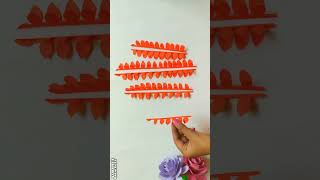 Wall hanging paper craft #shorts #youtubeshorts #artandcraft