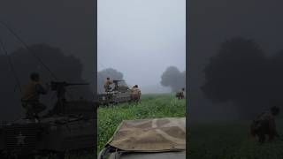 Morning battle CTL2024 with 2nd armored in Europe #tauroww2 #history #4x4 #reenactment #ctl #ww2