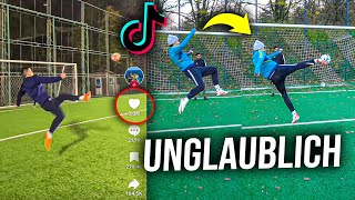 WIR STELLEN UNGLAUBLICHE FUßBALL TIKTOKS NACH!