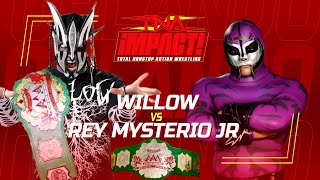 Willow VS Rey Mysterio Jr - AAA Champion (TNA #37 WWE 2K23)