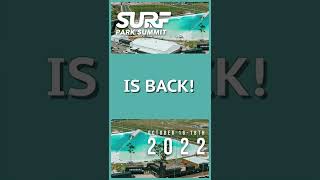 MAKE WAVES at Surf Park Summit 2022! #shorts