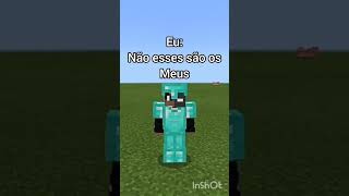 nossos diamantes 💎 #minecraft #shorts #minecraftshorts #minecraftmemes #meme #youtubeshorts