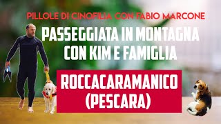 Passeggiata a Roccacaramanico con la mia golden retriever e famiglia